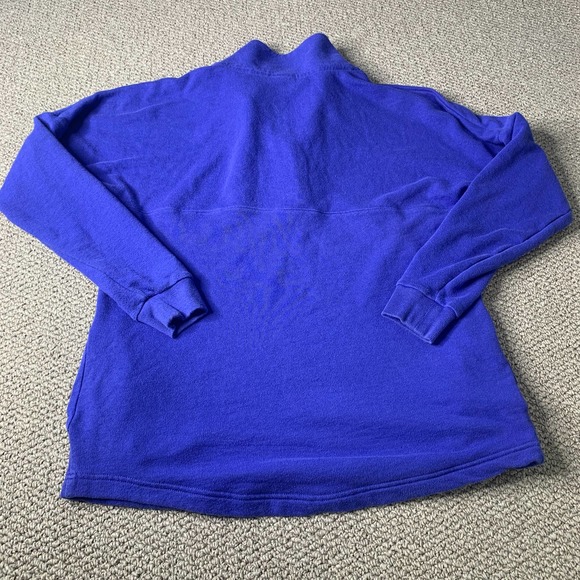 PINK Victoria's Secret‎ Womens Sweater Size XS Blue T-Snap Button Up Pullover - Picture 6 of 11